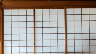 障子の張り替え！！