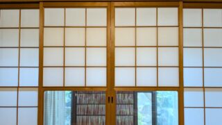 障子張り替え！！